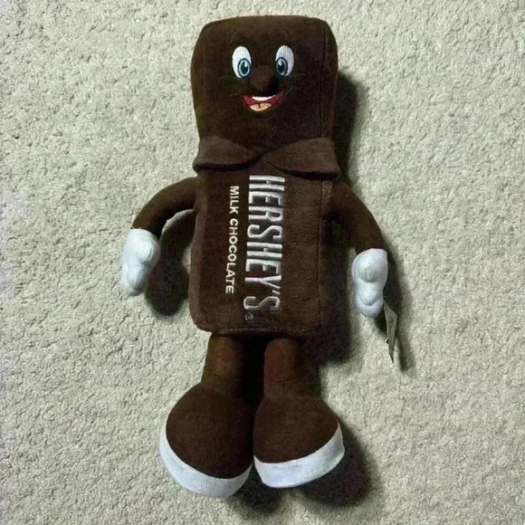 🔥Hershey Park Milk Chocolate Bar Plush Candy Bar Doll 2016  11" Petting Zoo - Picture 1 of 5